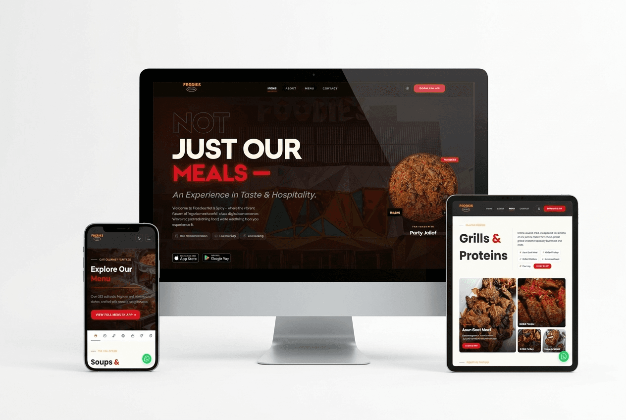 Foodies Hot & Spicies restaurant app